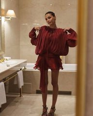 SIENA RED DRESS