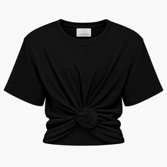 ROSE T-SHIRT BLACK