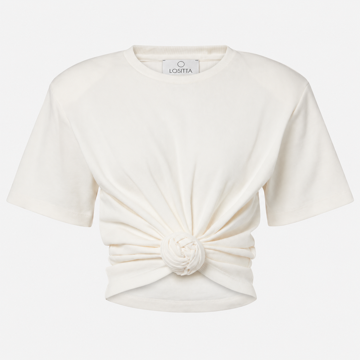 ROSE T-SHIRT OFF WHITE
